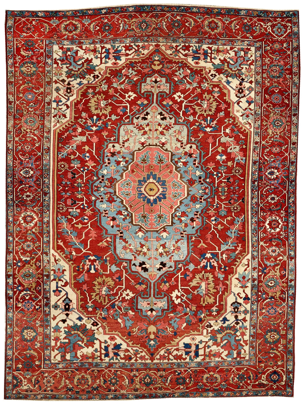 10x14 Serapi Persian Antique Rug