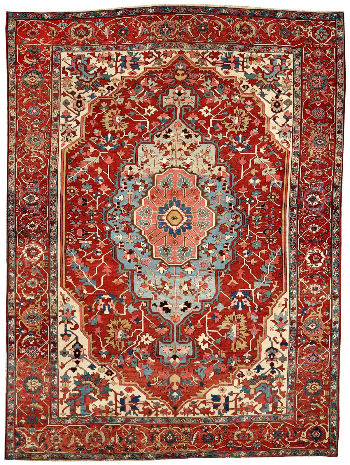 10x14 Serapi Persian Antique Rug