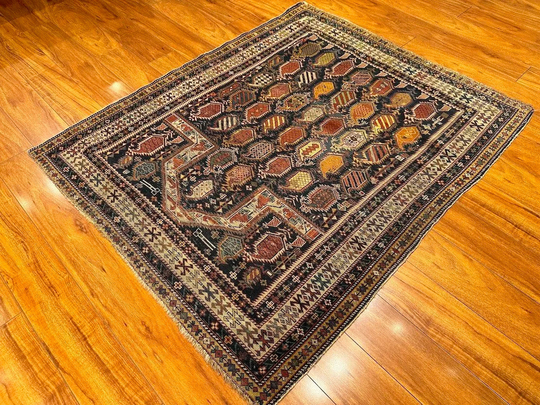 3' 5 X 5' 0" Shirvan, Antique