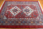 4'9"x6'4" Qashqaii, Tribal
