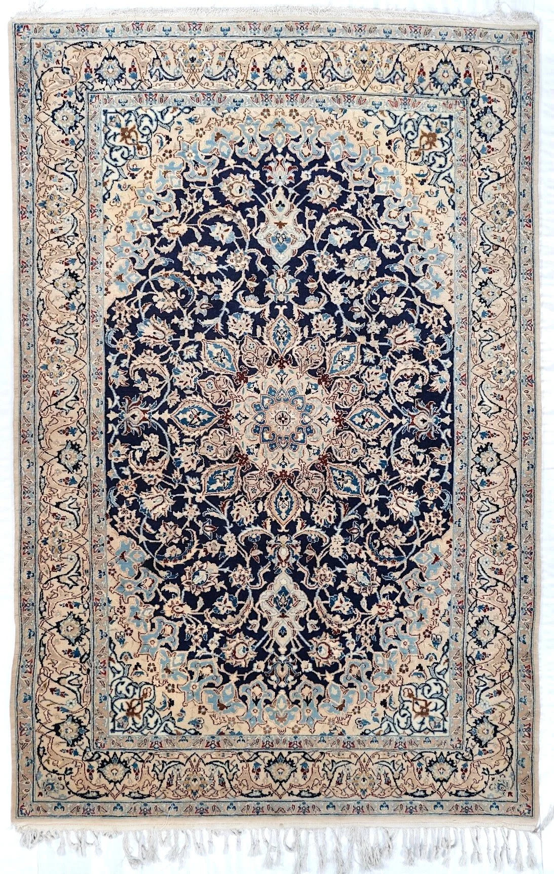 5x8 Naein Persian Traditional Rug