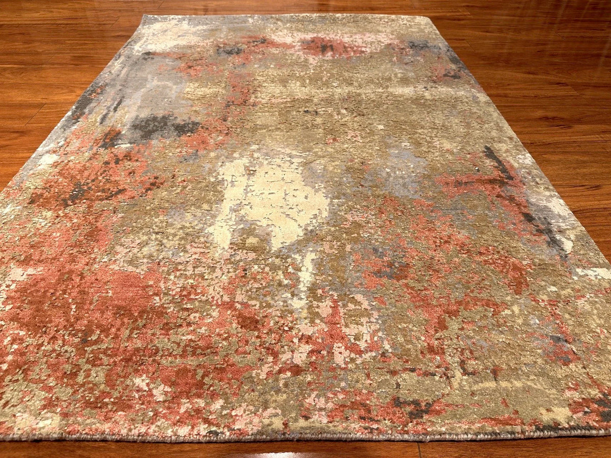 4'1"x5'11" Lasya, Modern