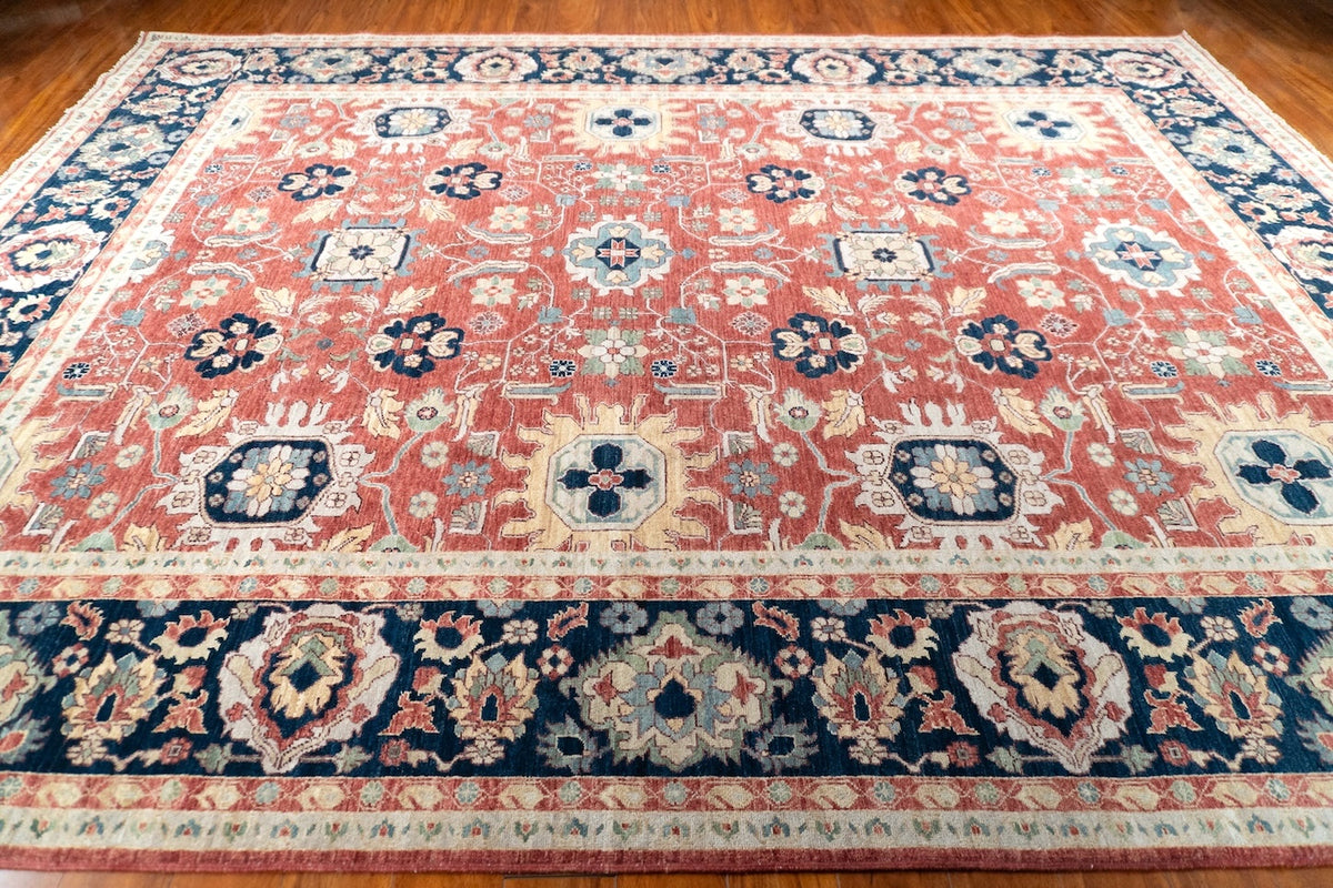 9'1" x11'11" Sultanabad, Tribal