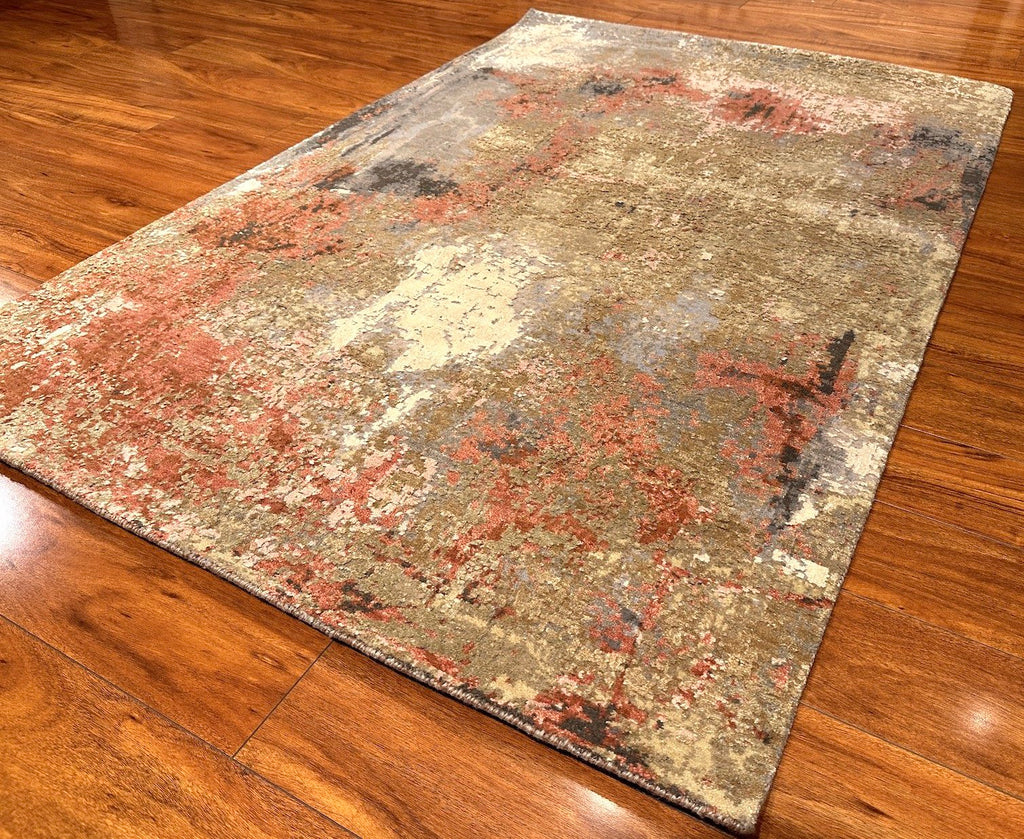 4'1"x5'11" Lasya, Modern