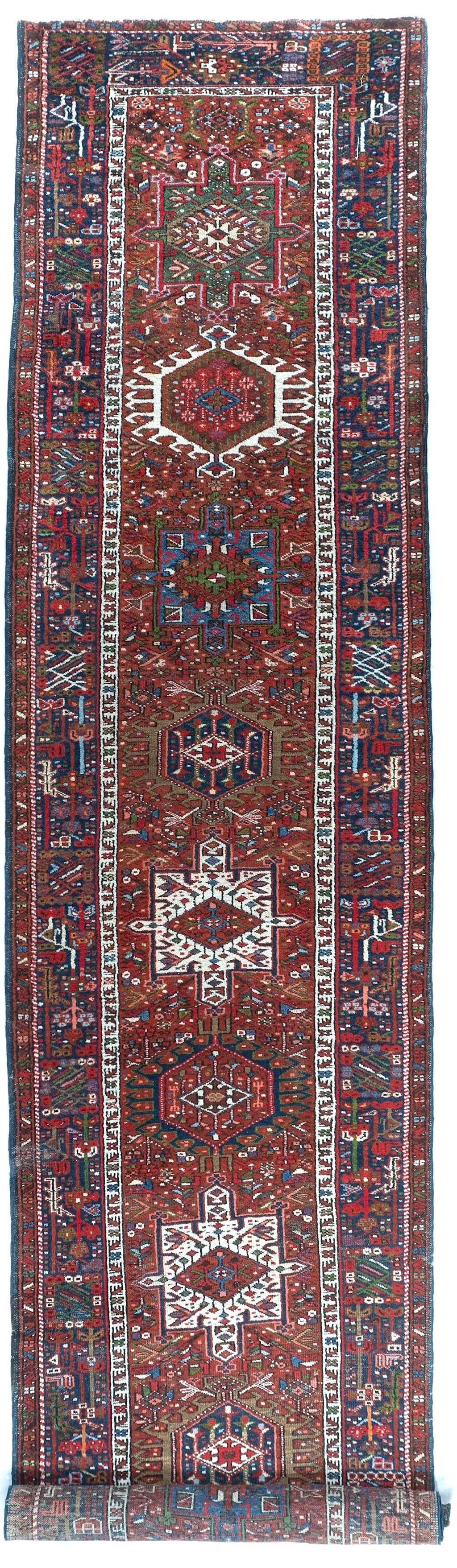 3'6"x18'2" Karajeh, Antique