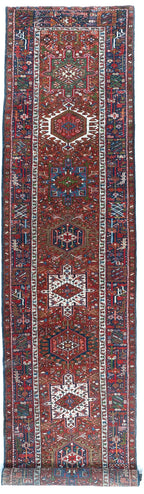 3'6"x18'2" Karajeh, Antique