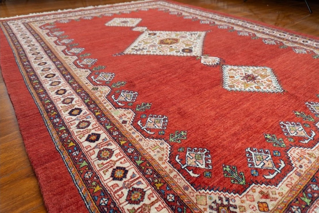 6'2"x8'3" Qashqaii, Tribal