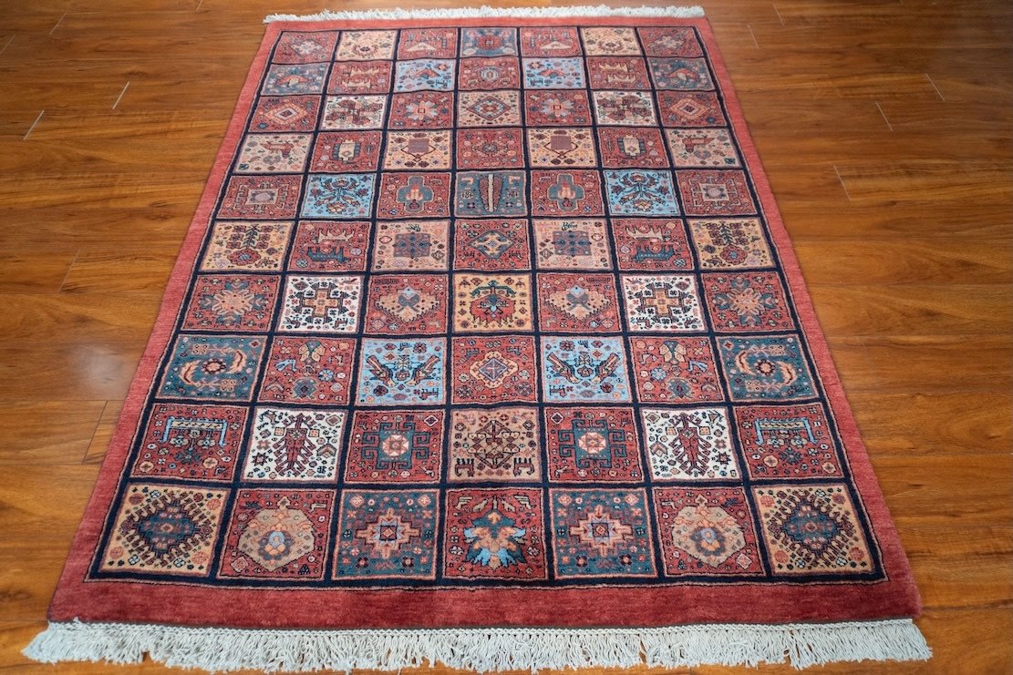 4'9"x6'4" Qashqaii, Tribal