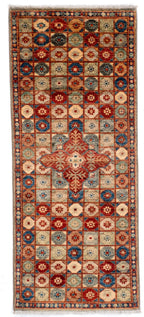 3x5 Tile Afghan Traditional Rug