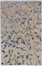 3x5 Petali Indian Modern Rug