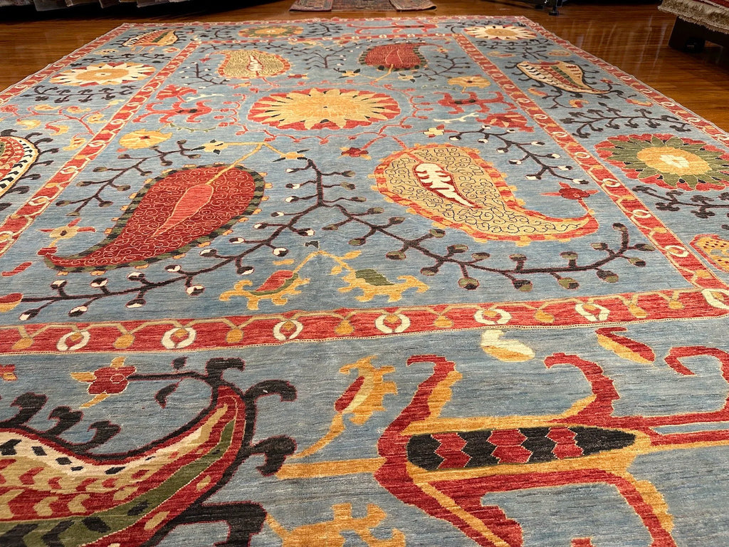 9'11"x14'3" Suzani, Classic