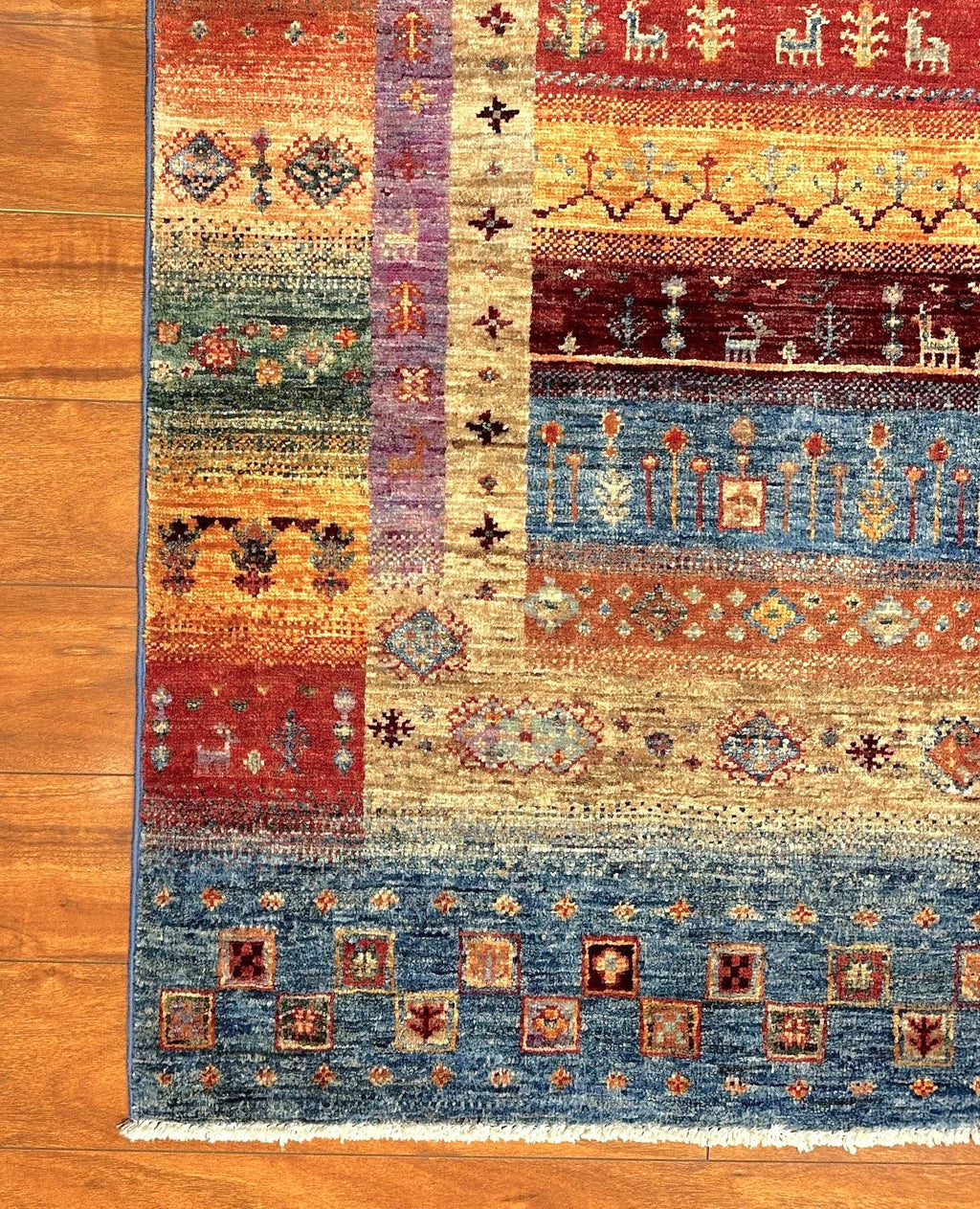 4'3"x6'1" Gabbeh, Tribal