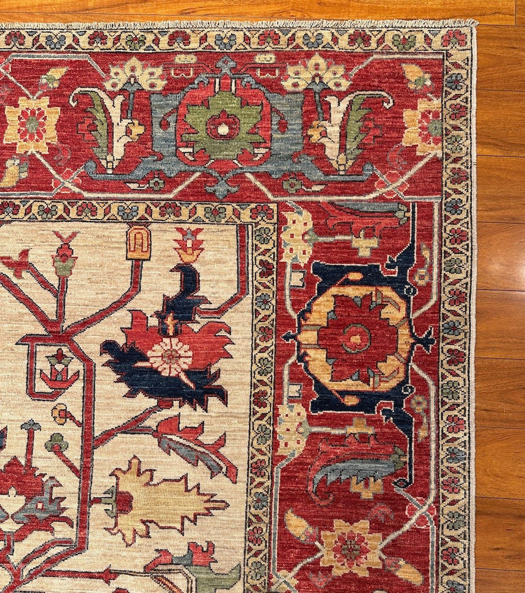 9'x10' Serapi, Tribal