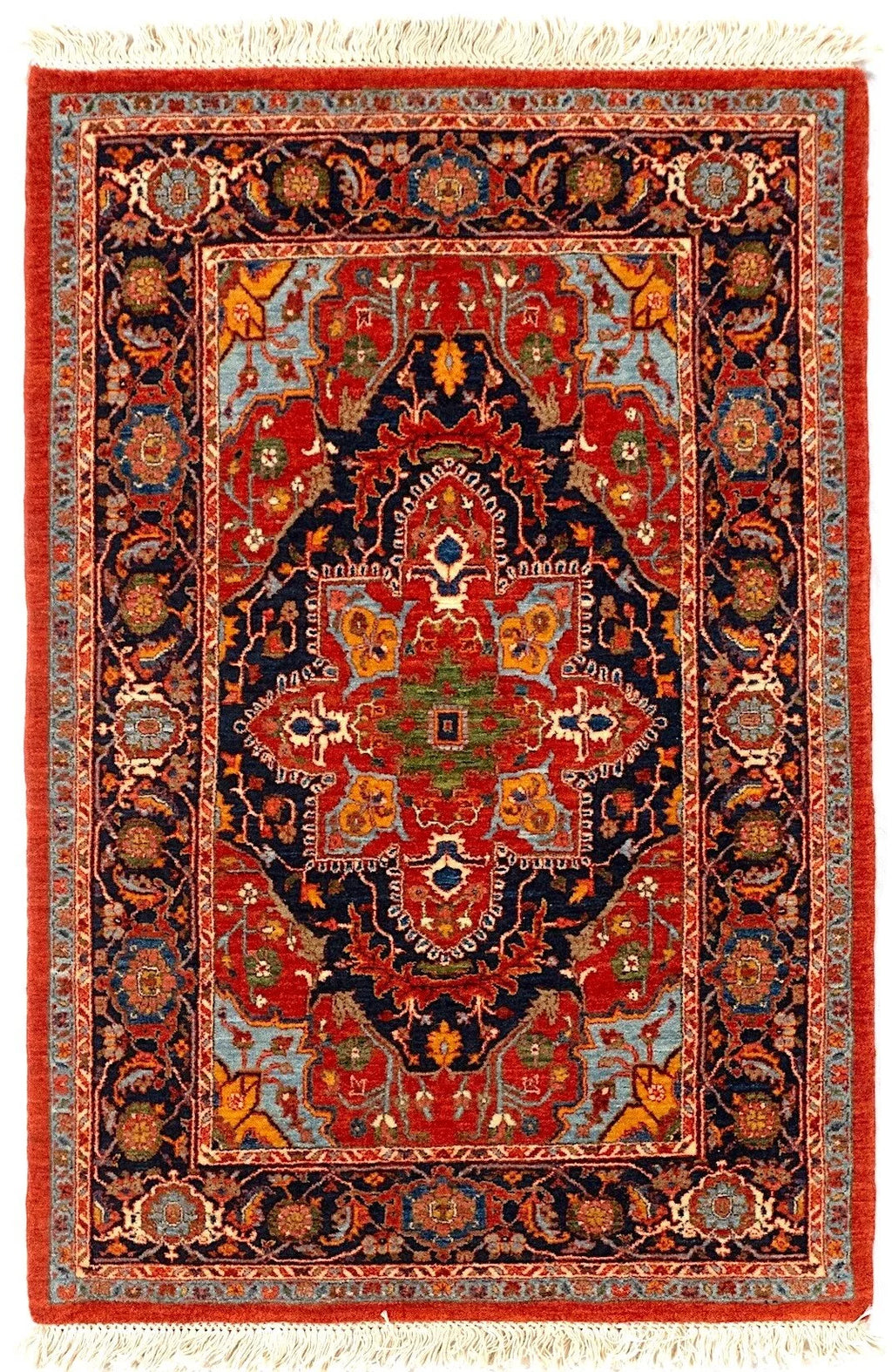 3x5 Heriz Persian Tribal Rug