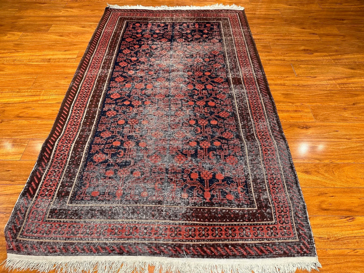 4'4"x7'1" Kotan, Antique