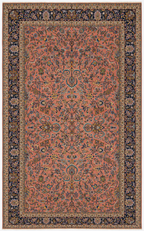 9'7"×16'1" Kashan, Antique