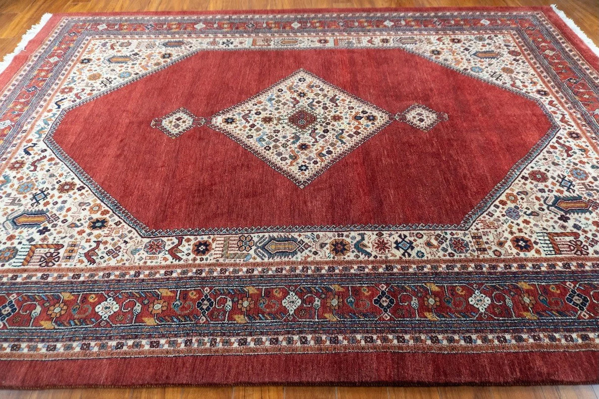 7'10"x11'1" Qashqaii, Tribal