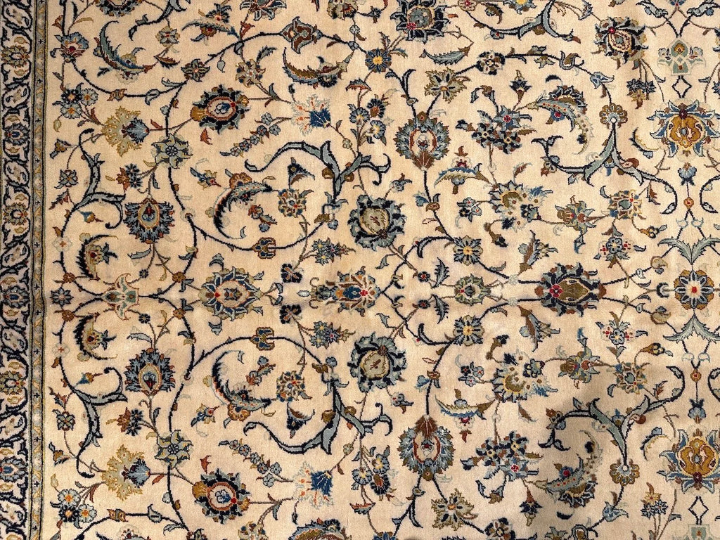9'4"x13' Kashan, Vintage