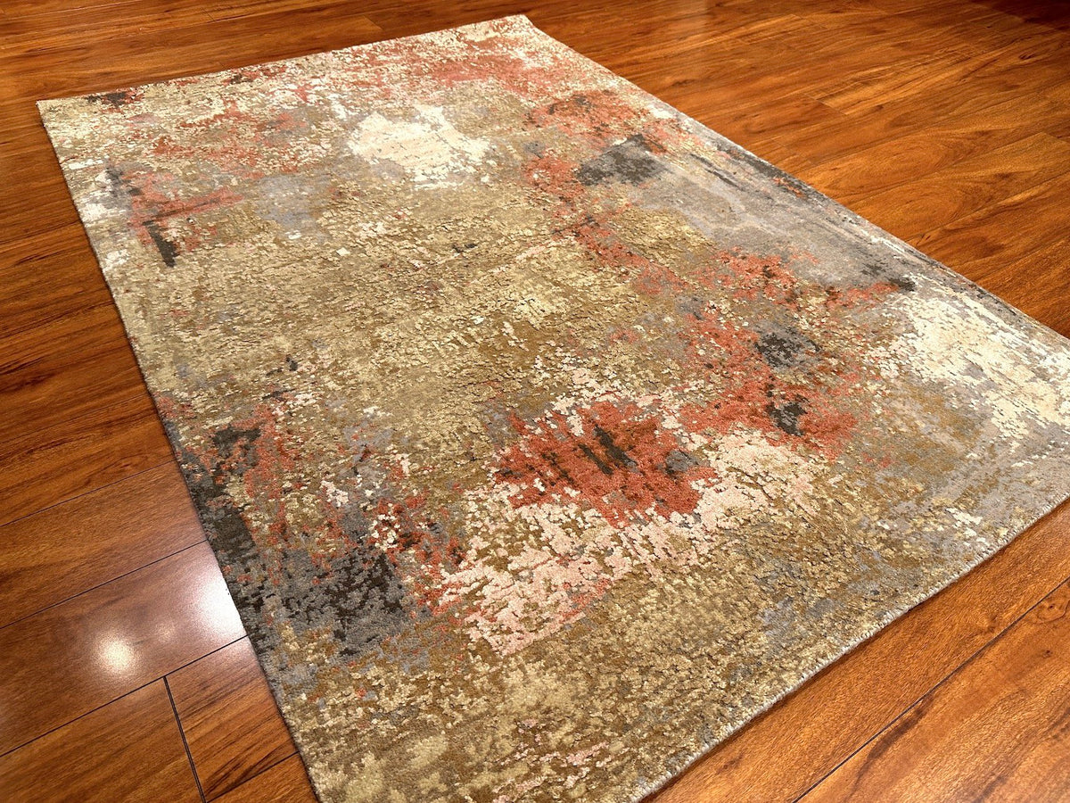4'1"x5'11" Lasya, Modern