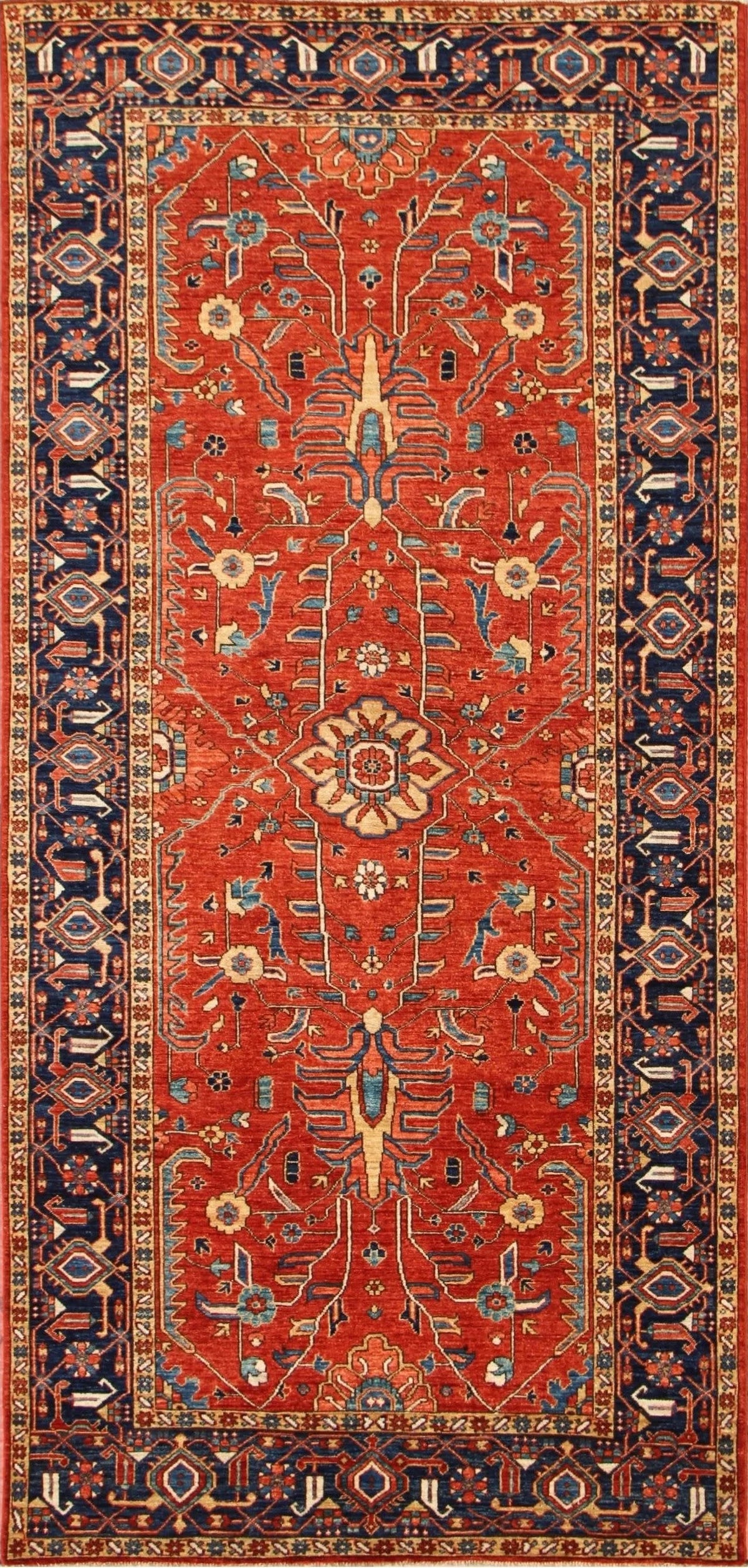 Runner Serapi Afghan Tribal Rug