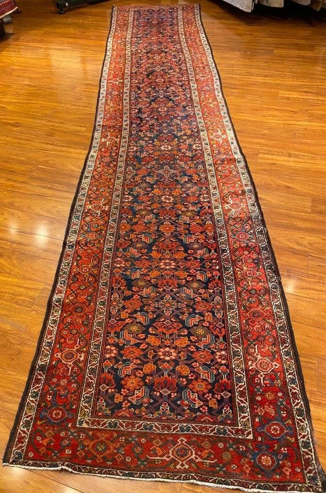 3'6"x16'10" Malayer, Antique