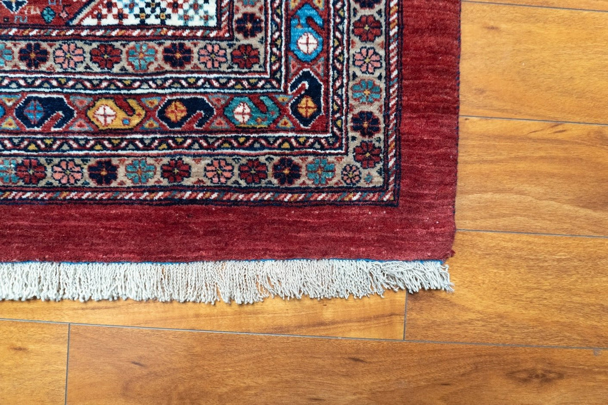 4'9"x6'4" Qashqaii, Tribal