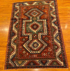4'X5'8" Kazak, Antique
