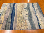 4'3"x5'11" Luri Gabbeh, Tribal