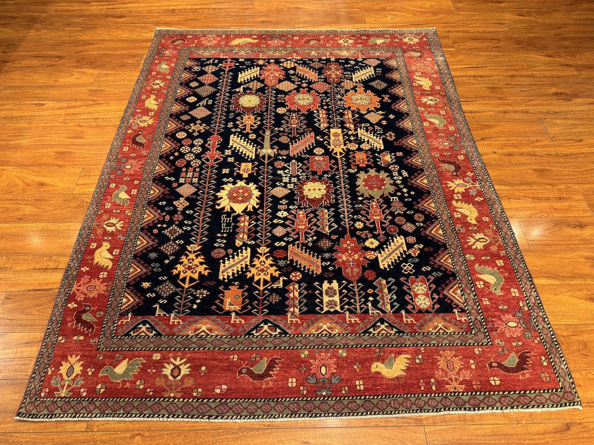 5'2"x6'8" Qashqaii, Tribal