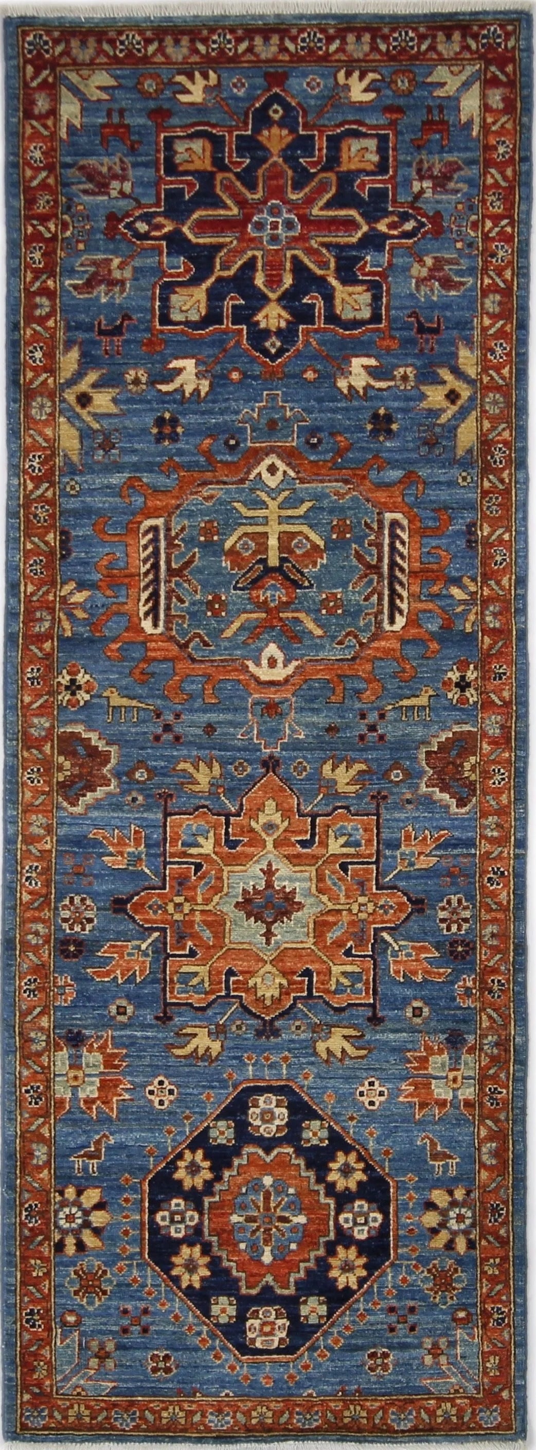Runner Karajeh Afghan Tribal Rug
