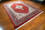 7'10"x11'1" Qashqaii, Tribal
