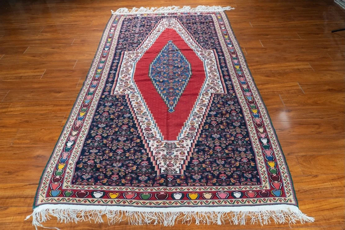 4'8"x8'2" Senneh, Tribal