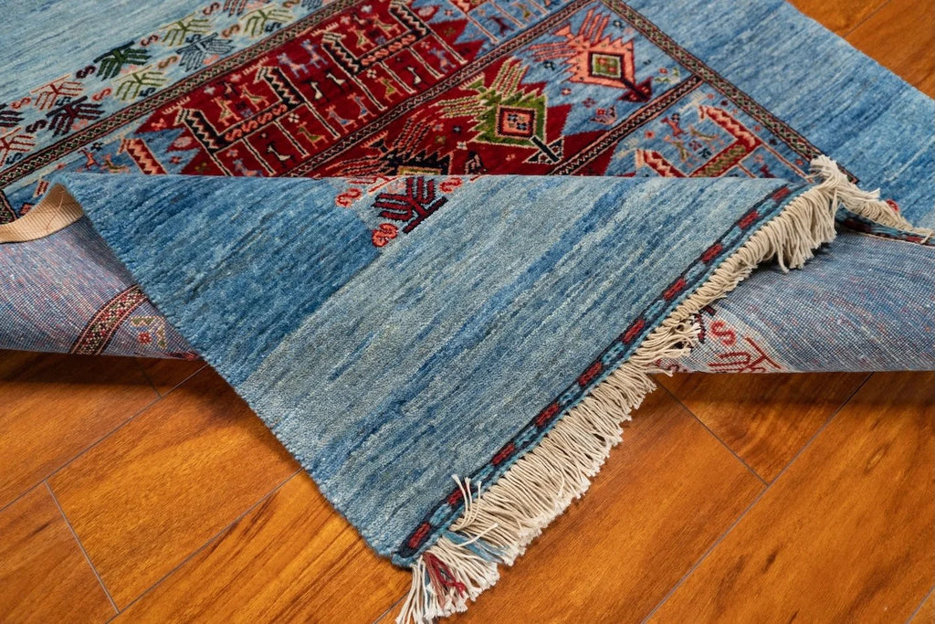 3'8"x4' Qashqaii, Tribal