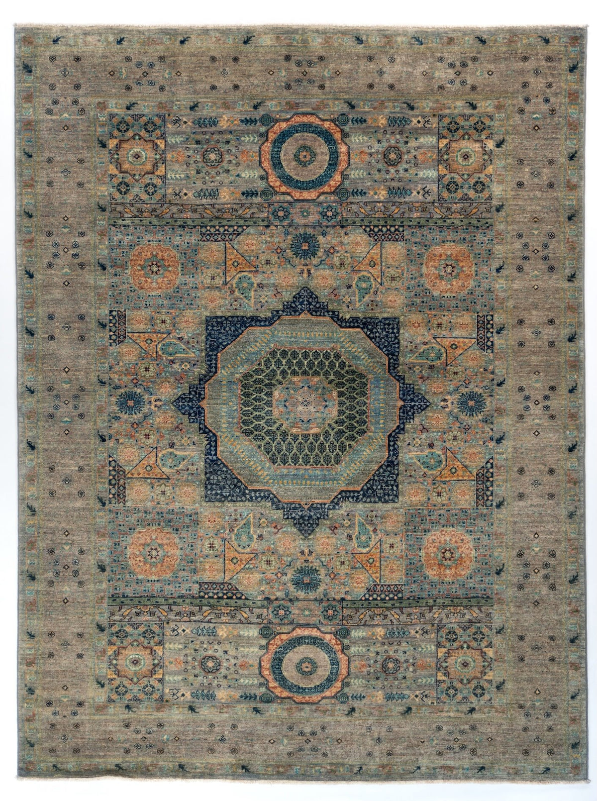 5x8 Mamluk Afghan Traditional Rug