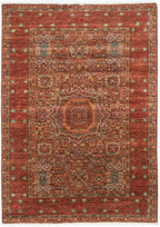 4x6 Mamluk Afghan Traditional Rug