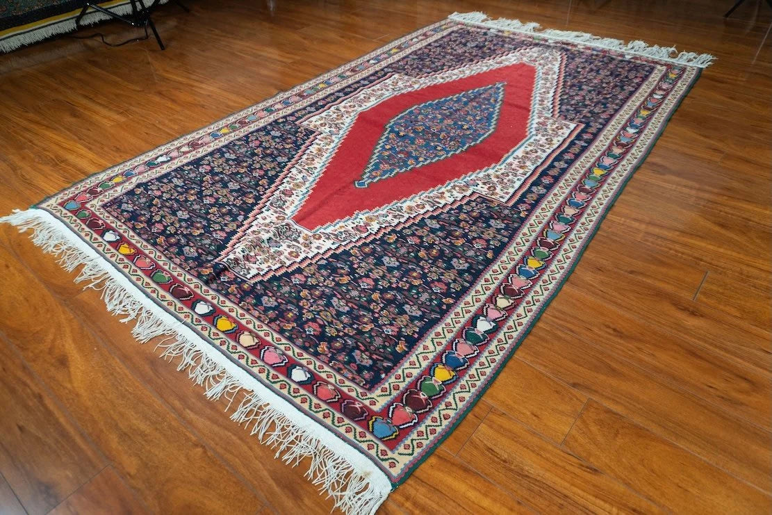 4'8"x8'2" Senneh, Tribal