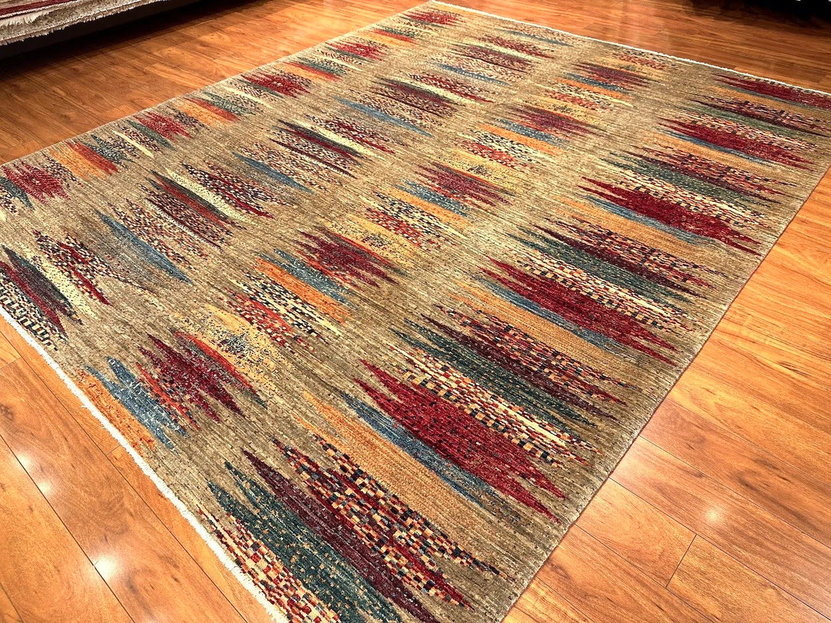 8'2"x9'9" Luri, Modern