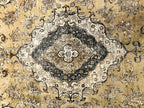 9'8"x15'8" Vintage Tabriz, Transitional