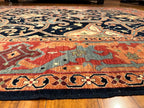 8'x9'10" Bijar, Tribal