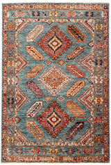 4'1"x6'2" Kazak, Tribal