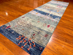 2'8"x9'3" Luri Gabbeh, Tribal