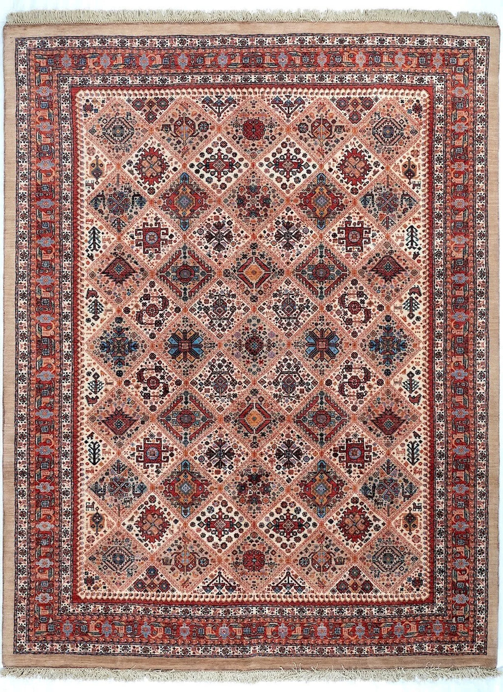 8x10 Qashqaii Persian Tribal Rug