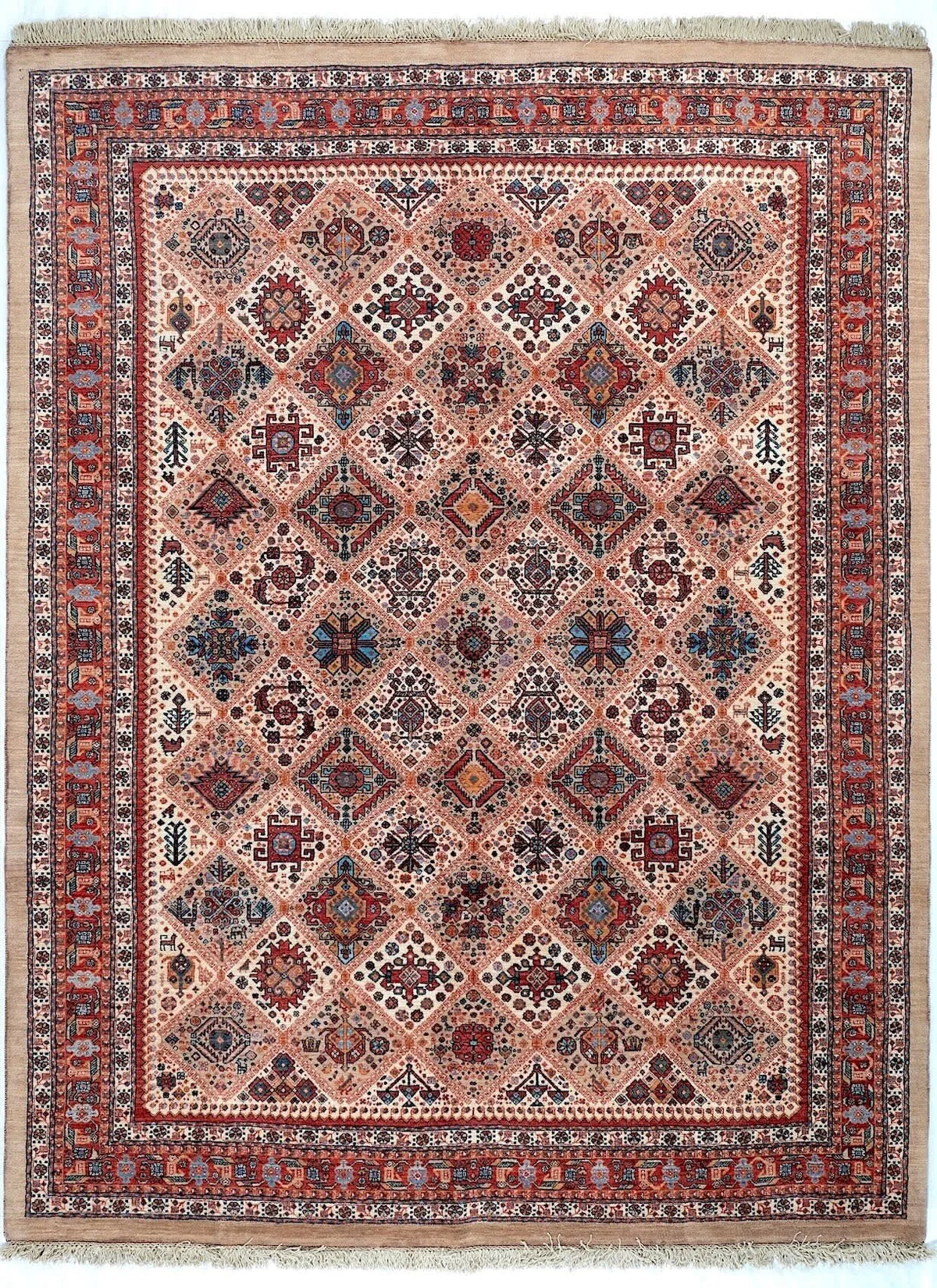 8x10 Qashqaii Persian Tribal Rug