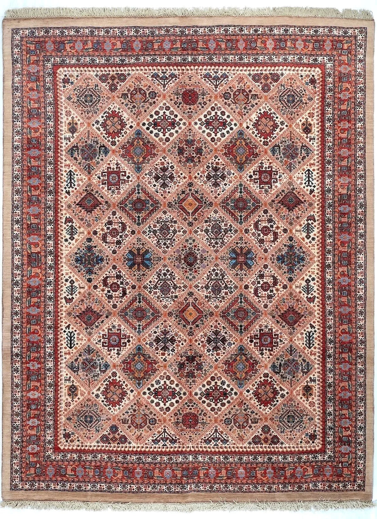 7'10"x10'3" Qashqaii, Tribal