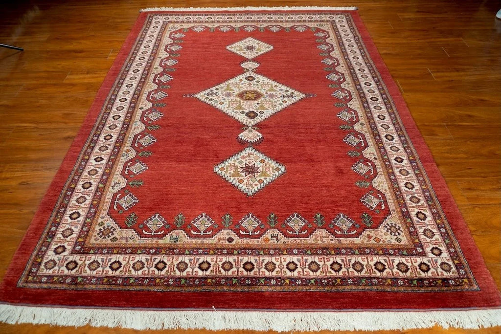 6'2"x8'3" Qashqaii, Tribal