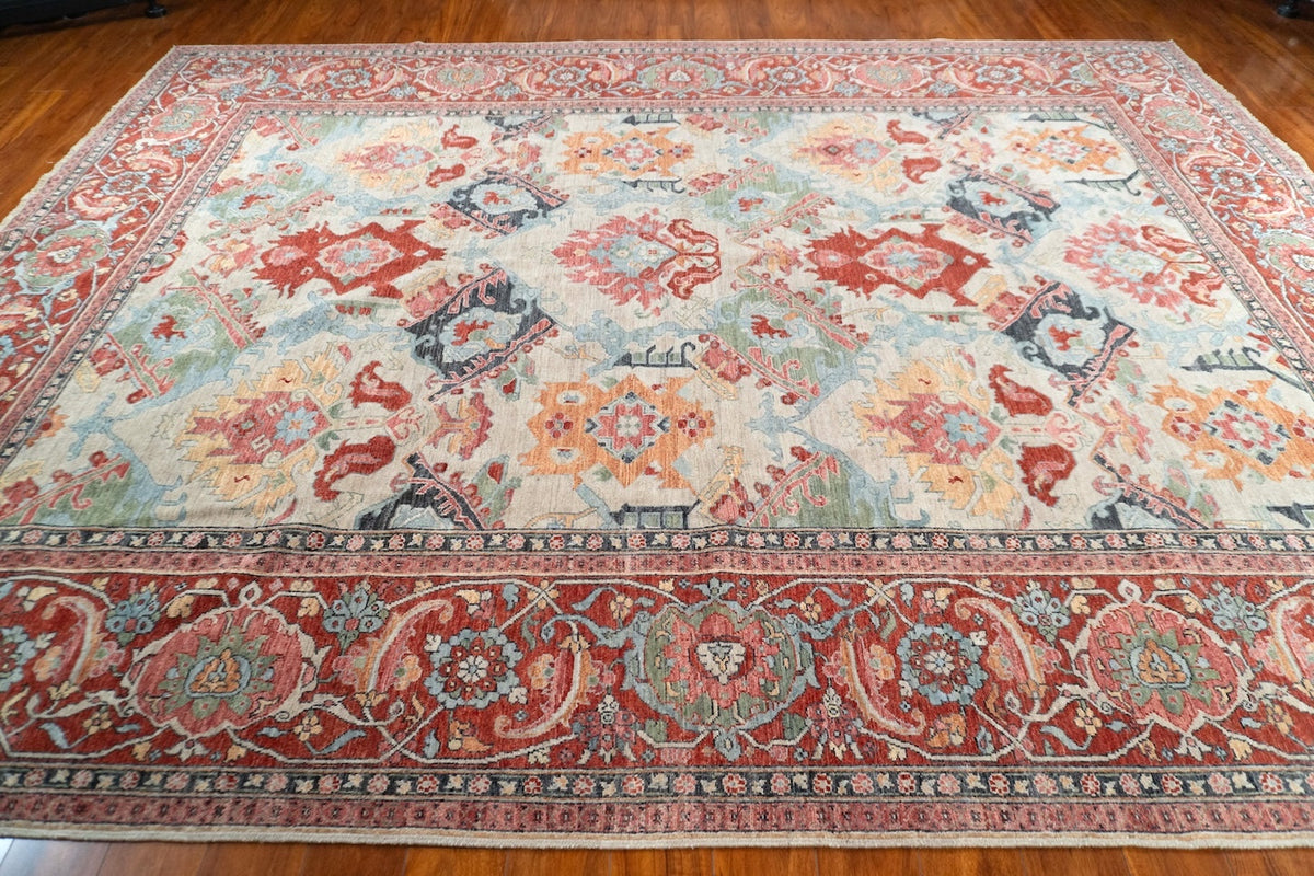 9'3" x 12' Serapi, Tribal