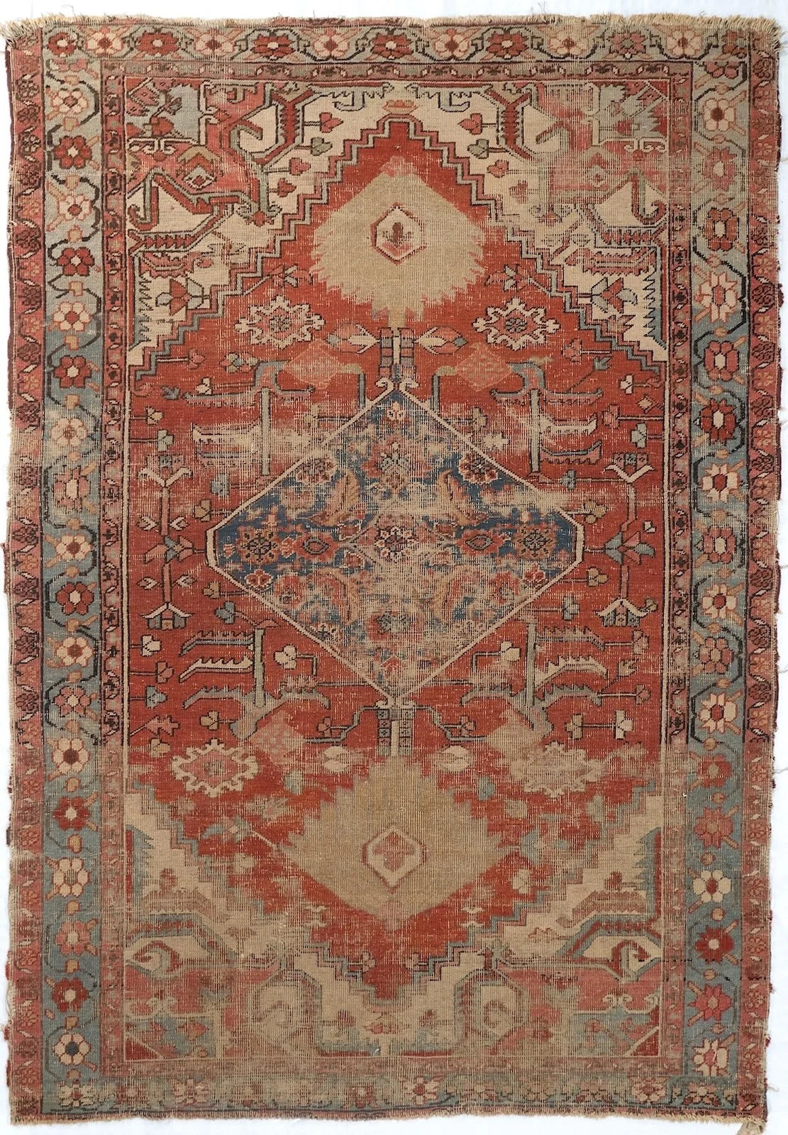 5x7 Serapi Persian Antique Rug