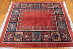 3'9"x4'7" Qashqaii, Tribal
