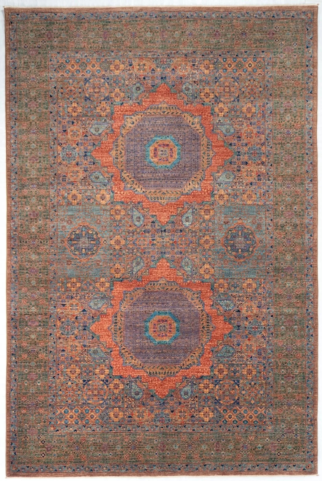 6x9 Mamluk Afghan Traditional Rug