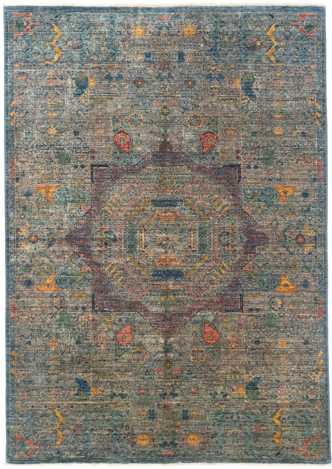4x6 Mamluk Afghan Traditional Rug